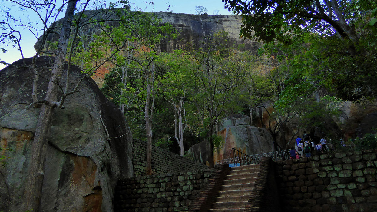 Climb Sigiriya Rock Fortress