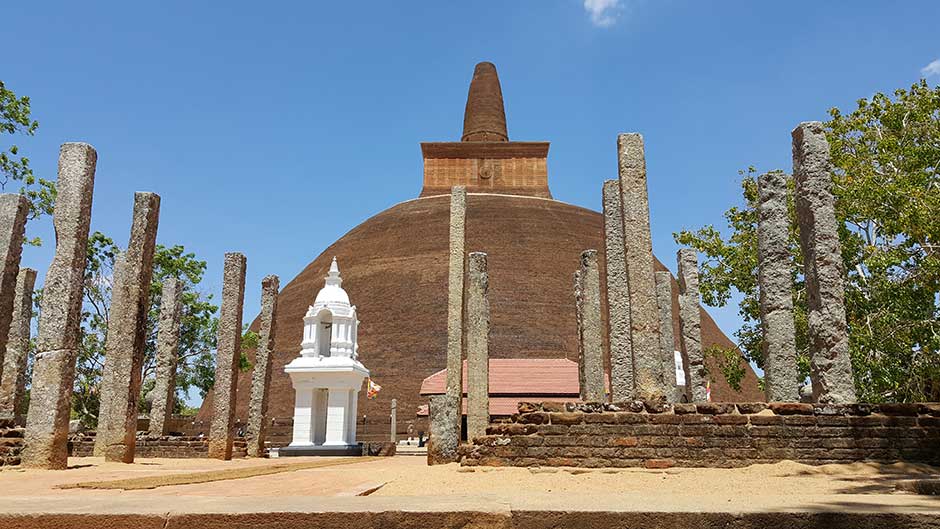Abhayagiri Vihara Monastery in Anuradhapura
