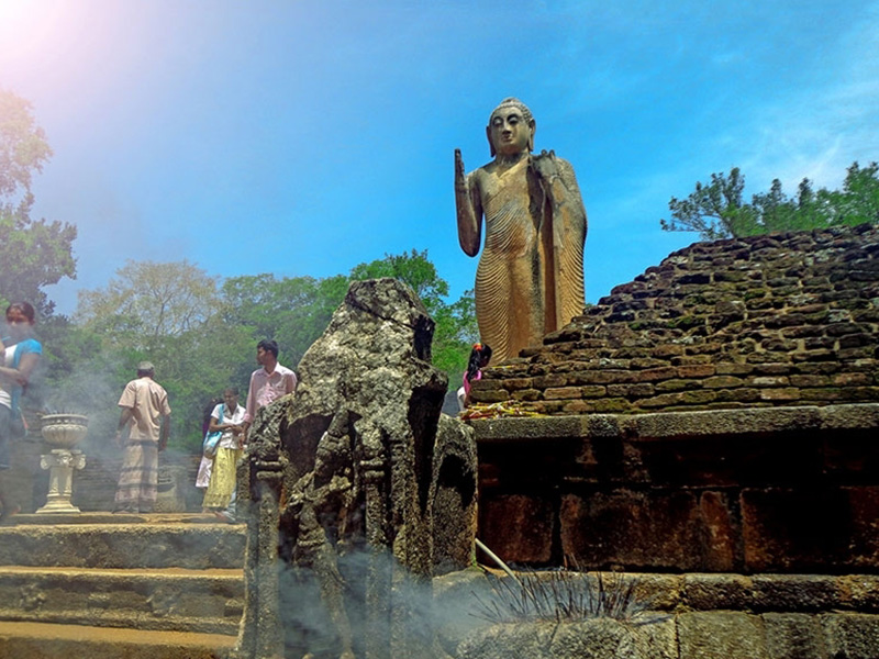 Buddha Statues in Sri Lanka
