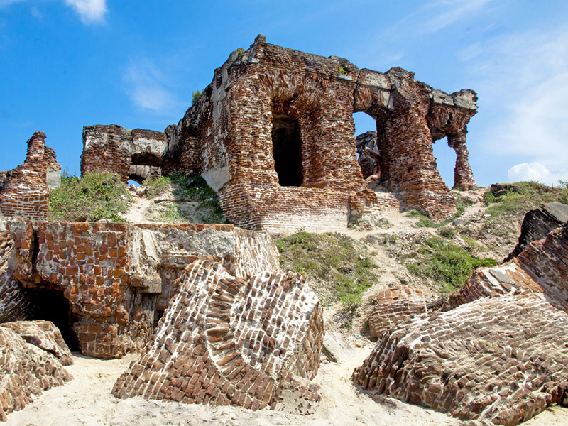 Doric Bungalow at Arippu, Sri Lanka