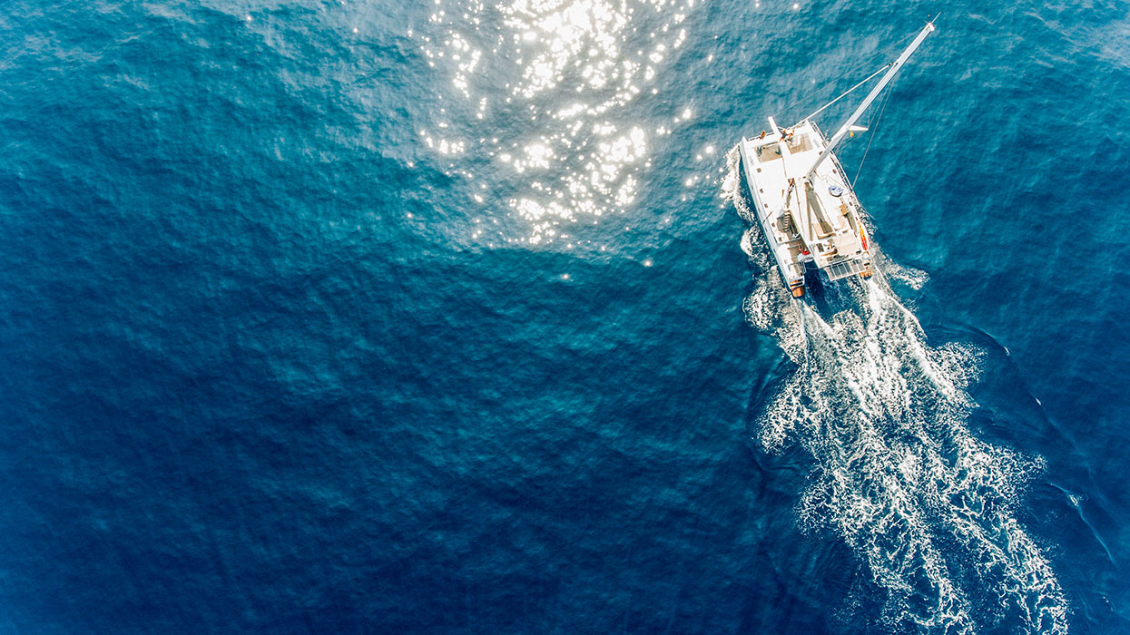 Catamaran cruise and water activities off the coast of Passikudah