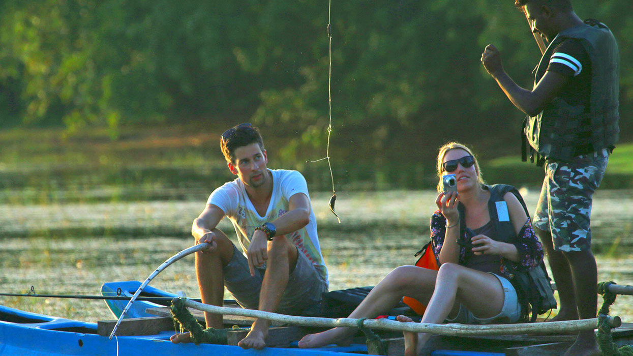 Go fishing with a local fisherman